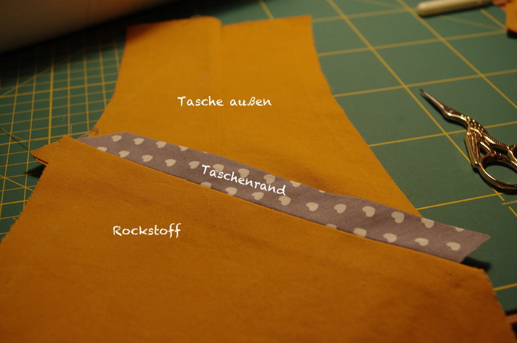 Taschenbeutel außen